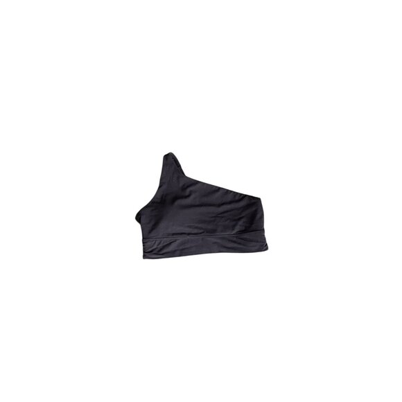 Athleta Black One Shoulder Sports Bra - Picture 1 of 5